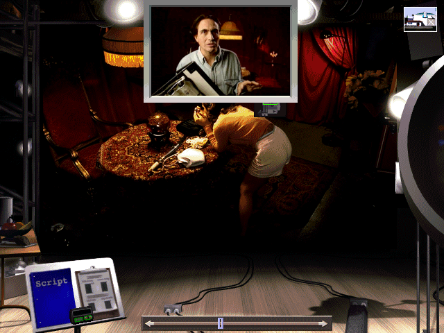 Gameplay of Steven Spielberg's Director's Chair
