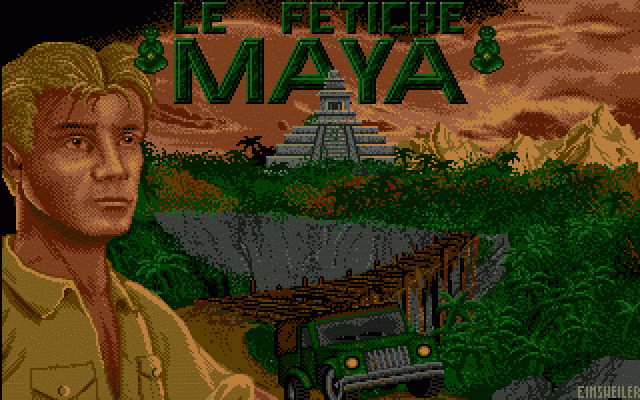 Title screen of Le Fetiche Maya