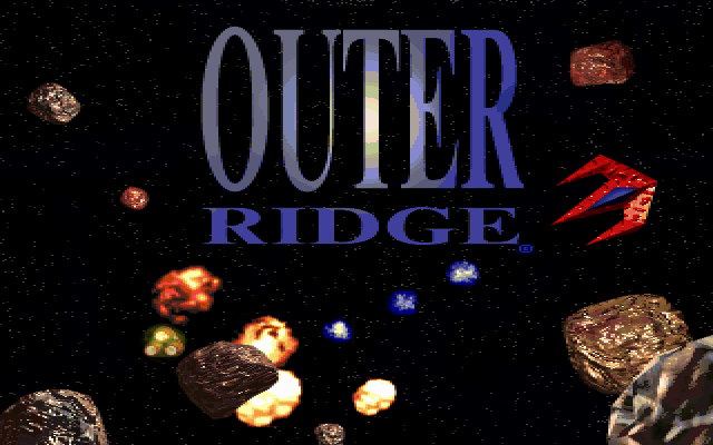 Title screen of Outer Ridge