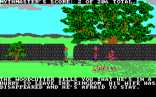 Gameplay of MythMaster: A Vagabond's Adventure