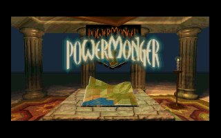Title screen of PowerMonger