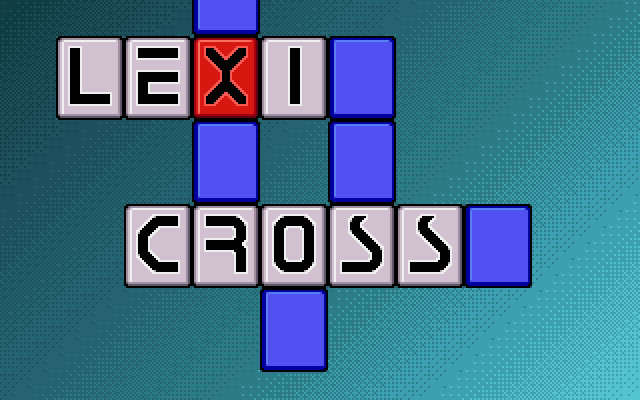 Title screen of Lexi-Cross
