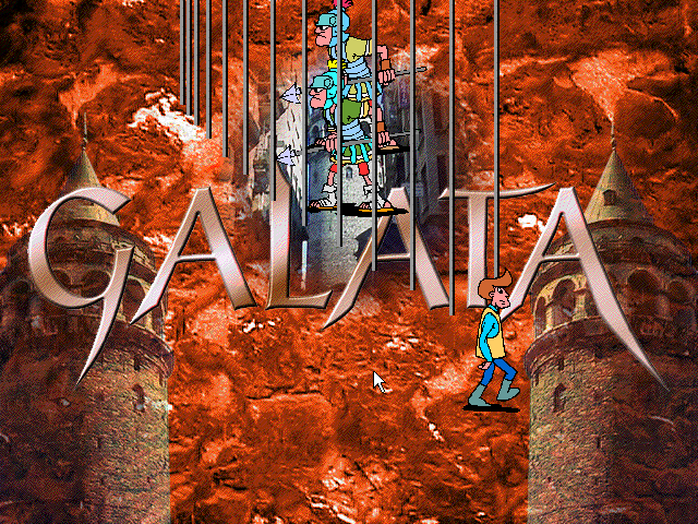 Title screen of Galata
