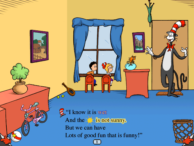 Gameplay of The Cat in the Hat