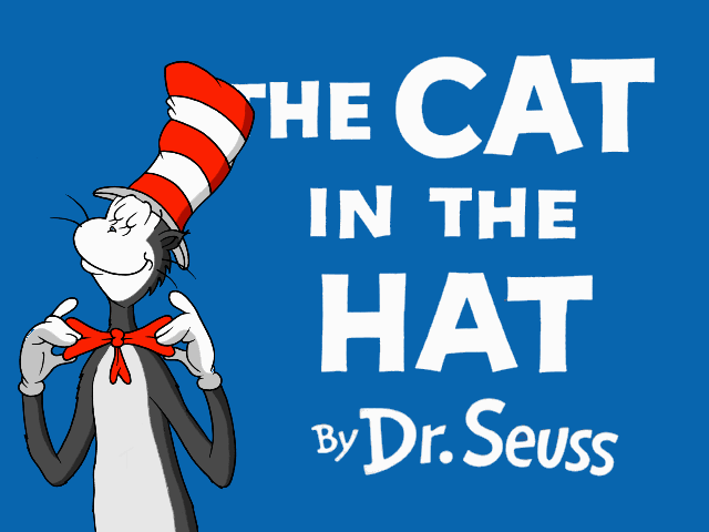 Title screen of The Cat in the Hat