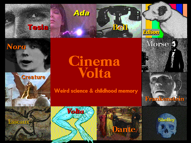 Title screen of Cinema Volta