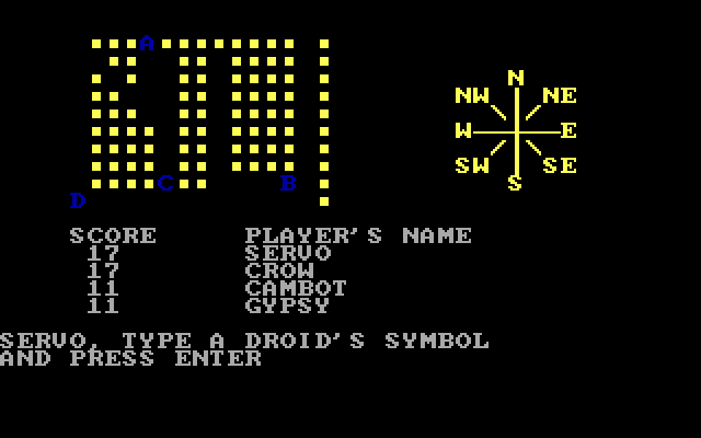 Gameplay of Droids