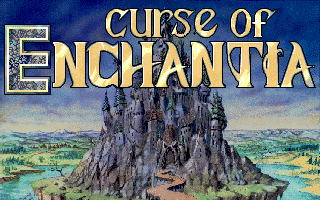 Title screen of Curse of Enchantia