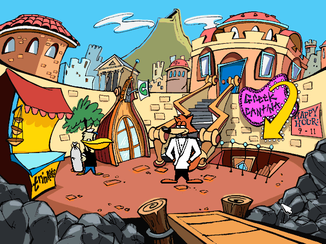 Gameplay of Spy Fox in "Dry Cereal"