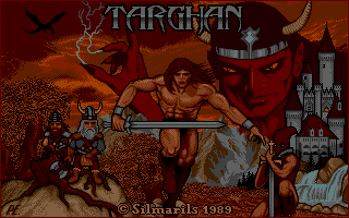 Title screen of Targhan