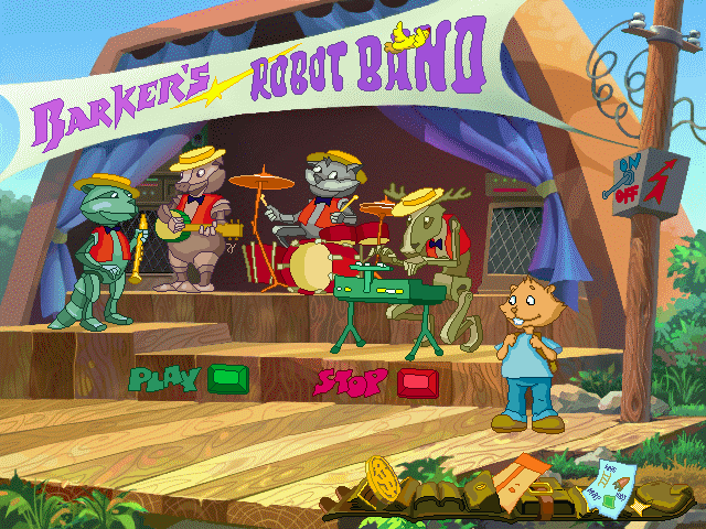 Gameplay of Gregory and the Hot Air Balloon