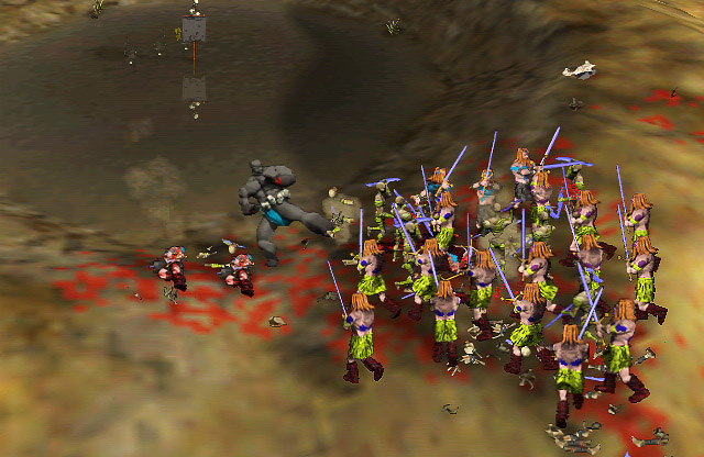 Gameplay of Myth: The Fallen Lords