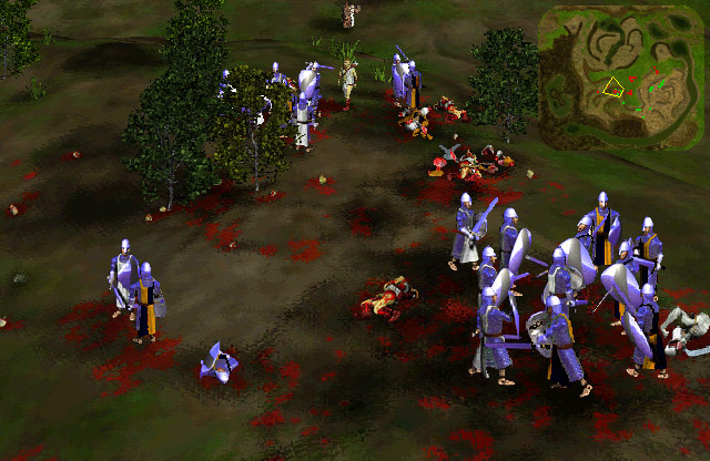 Gameplay of Myth: The Fallen Lords