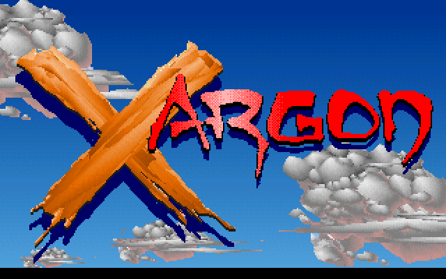 Title screen of Xargon