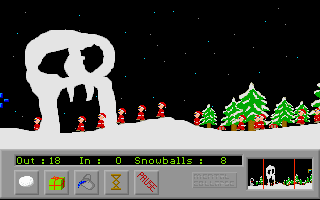 Gameplay of X-mas Lamers