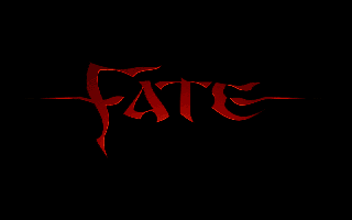 Title screen of Fate