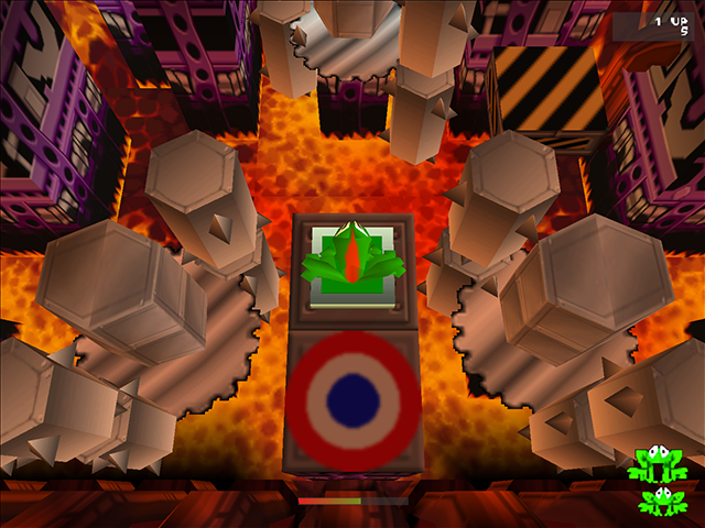 Gameplay of Frogger