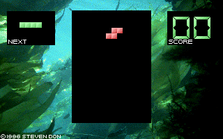Gameplay of Tetris (1996)