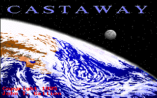 Title screen of Castaway: The Ordeal Begins