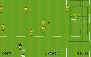 Gameplay of World Class Rugby 95