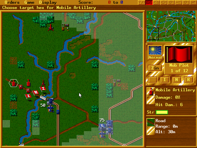 Gameplay of Perfect General II