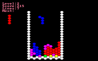 Gameplay of Hextris