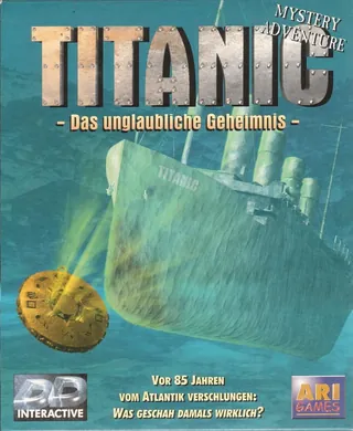 Box front of Titanic: A Mysterious Undersea Adventure, Germany