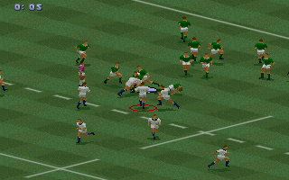 Gameplay of Rugby World Cup 95