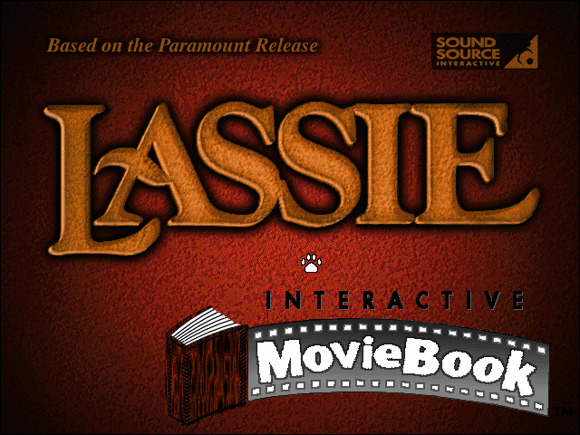 Title screen of Lassie