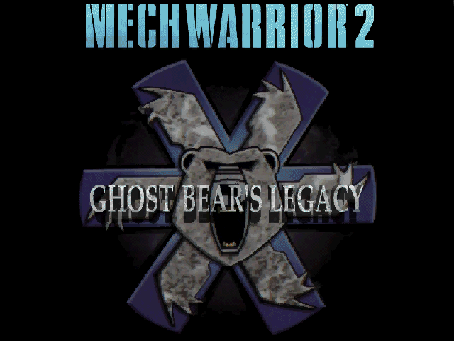 Title screen of MechWarrior 2: Ghost Bear's Legacy