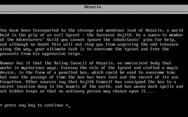 Gameplay of Hezarin