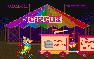Title screen of Circus