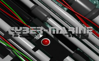 Title screen of Cyber Marine