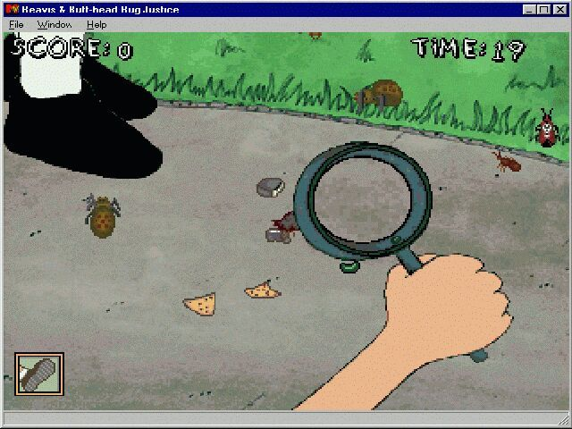 Gameplay of Beavis and Butt-Head: Little Thingies