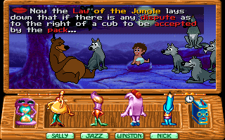 Gameplay of Rudyard Kipling's The Jungle Book