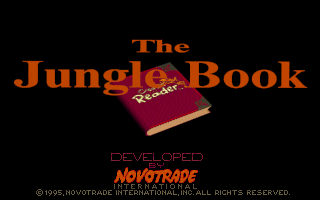 Title screen of Rudyard Kipling's The Jungle Book