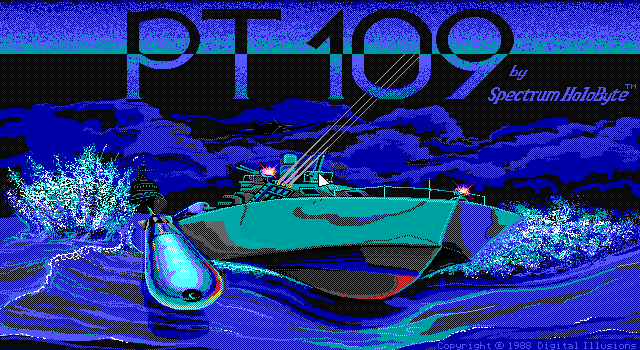 Title screen of PT-109