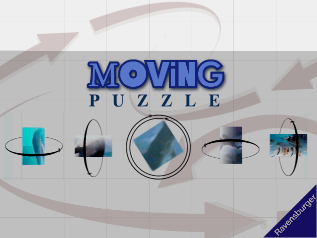 Title screen of Moving Puzzle: Sea World
