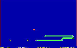 Gameplay of Snake Game