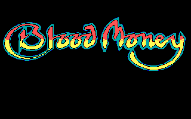 Title screen of Blood Money