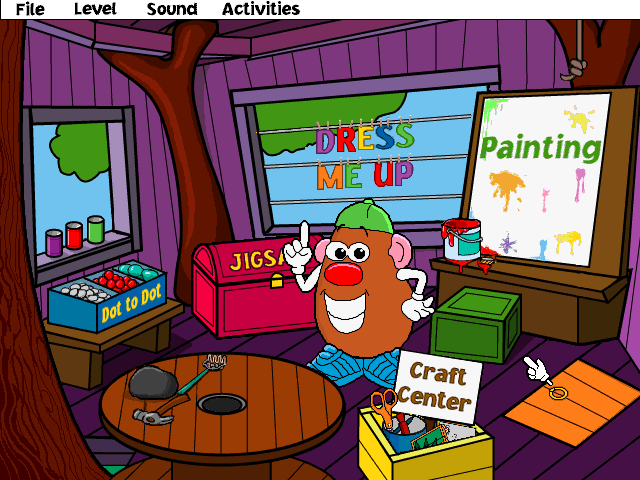 Gameplay of Mr. Potato Head Activity Pack