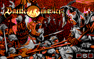 Title screen of Battle Master