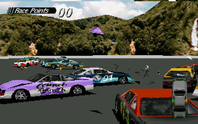 Gameplay of Destruction Derby