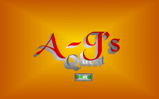 Title screen of AJ's Quest
