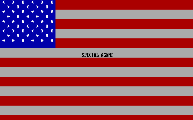 Title screen of Special Agent