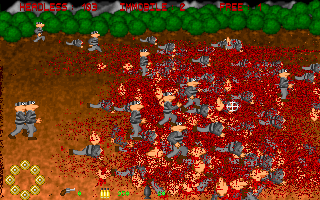Title screen of Prison Amok