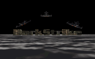 Title screen of Darkstrike A.T.F.
