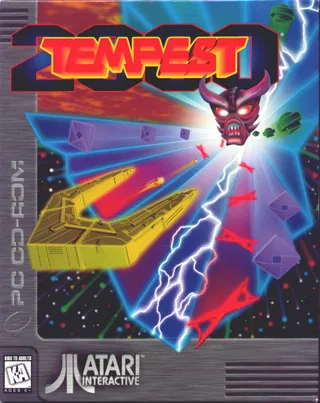 Box front of Tempest 2000, United States