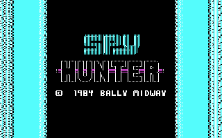 Title screen of Spy Hunter