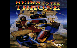 Title screen of Heirs to the Throne